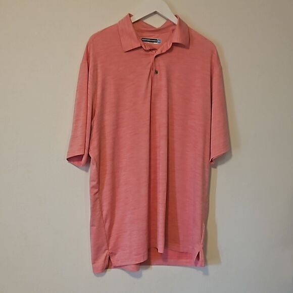Roundtree & Yorke PERFORMANCE POLO SHIRT XLT - Picture 1 of 7